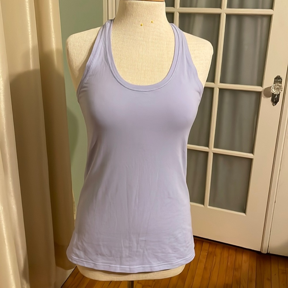 Lululemon tank top. Light purple. Size 10.